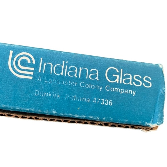 ❄️3/$15❄️ Indiana Glass Relish Dish In Box Vintage Clear Serving Dish - Picture 3 of 6